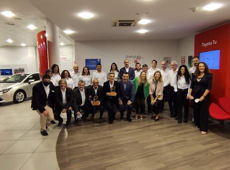 Toyota reconoce a Neumáticos Navaliegos con el premio Excellence Retail como uno de los mejores de su red nacional 6