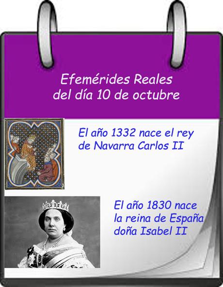 EFEMÉRIDES REALES del día 10 de octubre