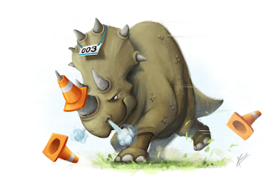 Unas cuantas ilustraciones dinosaurianas... (LX)