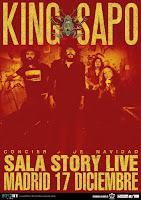 Concierto de King Sapo en Story Live
