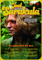 Joel Sarakula anuncia conciertos en España en 2021