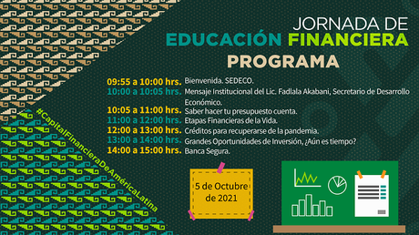 ESTRENA SEDECO JORNADAS DE EDUCACIÓN FINANCIERA PARA LA CIUDAD DE MÉXICO