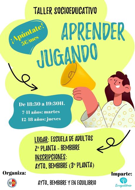 'Crecer jugando' talleres para los más jóvenes en Bembibre 11