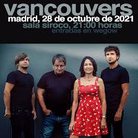 Concierto de Vancouvers en Siroco