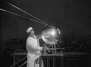 Sputnik 1. Primer satélite lanzado el 4 de octubre de 1957