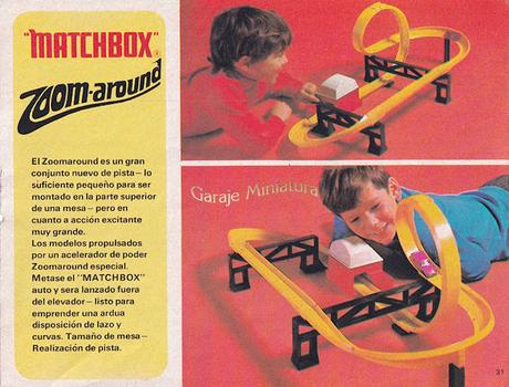 Dos novedades de Matchbox para el año 1971, Autopark y Zoom-around