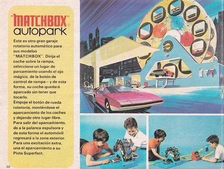 Dos novedades de Matchbox para el año 1971, Autopark y Zoom-around