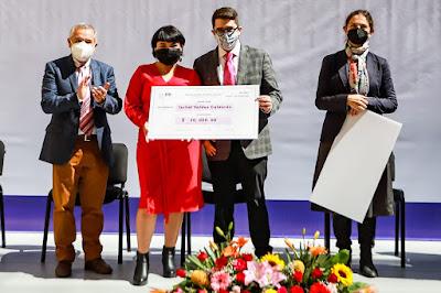 MEDIANTE EL AIEC, SE ENTREGAN PREMIOS DE ARTES VISUALES, LITERATURA Y CONOCIMIENTOS ANCESTRALES EN TLAXCALA