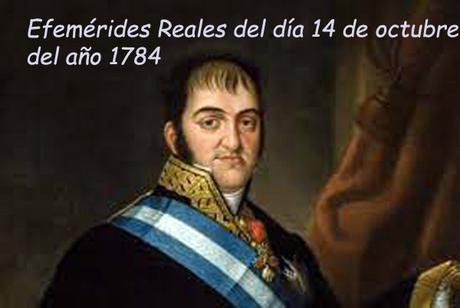 EFEMÉRIDES REALES del día 14 de octubre