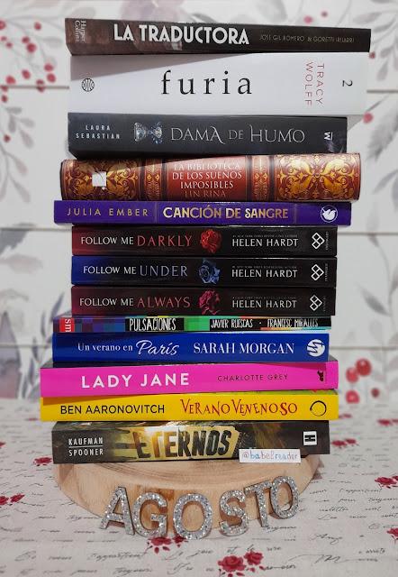 Mis lecturas del mes: aventuras fantásticas y viajes furiosos