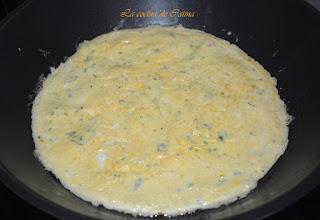 Omelette a la provenzal (tortilla)