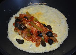 Omelette a la provenzal (tortilla)