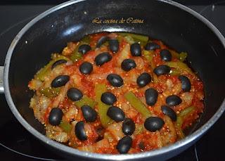 Omelette a la provenzal (tortilla)