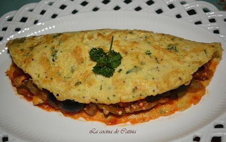 Omelette a la provenzal (tortilla)