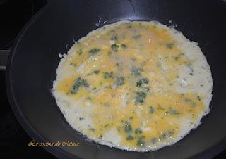 Omelette a la provenzal (tortilla)
