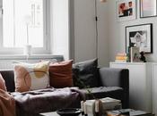 Accesorios colores cálidos para decoración otoño