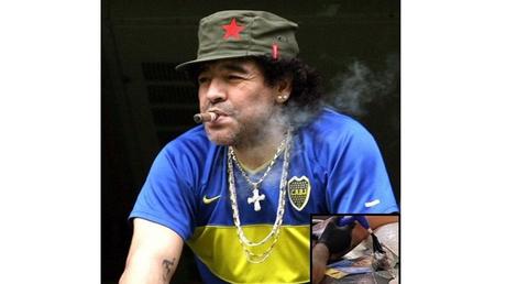 Castro y Maradona, al vertedero.