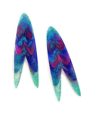 Colibrí lumenlemon. Pendientes con vitamina C