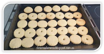 Galletas de mantequilla rellenas (sin huevo)