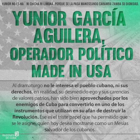 Yunior García Aguilera: «Made in Usa”, con la etiqueta por fuera del pullover (+Fotos)