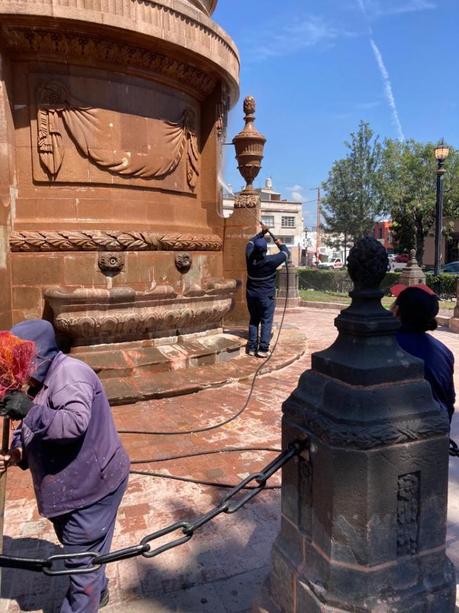 Inician trabajo de rehabilitación de monumentos en la capital