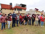 Gobierno municipal inició construcción parque para caninos xolache segunda sección texcoco
