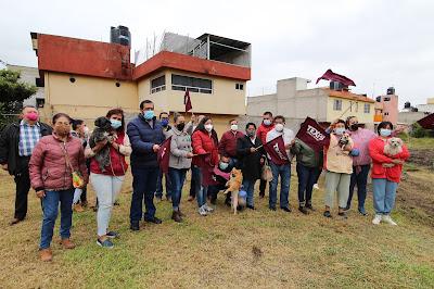 GOBIERNO MUNICIPAL INICIÓ CONSTRUCCIÓN DE PARQUE PARA CANINOS EN EL XOLACHE SEGUNDA SECCIÓN EN TEXCOCO