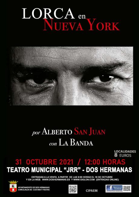 Lorca en Nueva York, un nuevo espectáculo en el Teatro Juan Rodriguez Romero