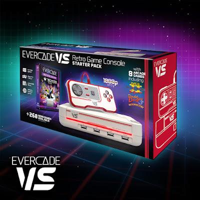 Evercade VS, la consola de sobremesa con  juegos retro en cartuchos, a la vuelta de la esquina