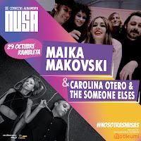 Maika Makovski y Carolina Otero & The Someone Elses en La Rambleta