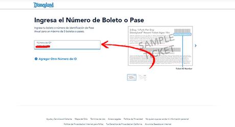 Cómo vincular entradas Disneyland compradas en agencia