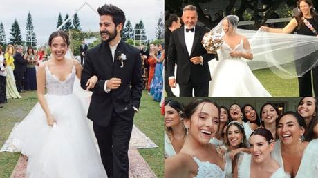 Camilo Y Evaluna Boda - Evaluna La Hija Menor De Ricardo Montaner Se Caso Con El Cantante Camilo Fotos Y Videos De La Boda Celebrada En Miami Infobae