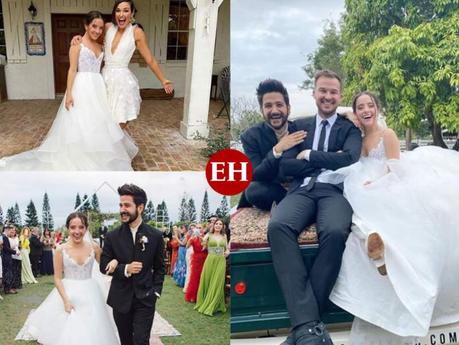 Camilo Y Evaluna Boda - Evaluna La Hija Menor De Ricardo Montaner Se Caso Con El Cantante Camilo Fotos Y Videos De La Boda Celebrada En Miami Infobae