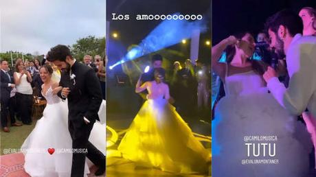 Camilo Y Evaluna Boda - Evaluna La Hija Menor De Ricardo Montaner Se Caso Con El Cantante Camilo Fotos Y Videos De La Boda Celebrada En Miami Infobae