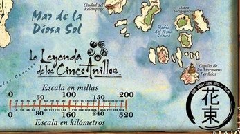 Mapa de La Leyenda de los 5 Anillos editado y ampliado, por Ben_Hanataba