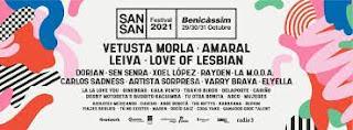 Horarios SanSan Festival 2021
