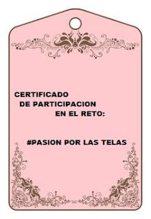 1º Reto 'Pasión por las telas'