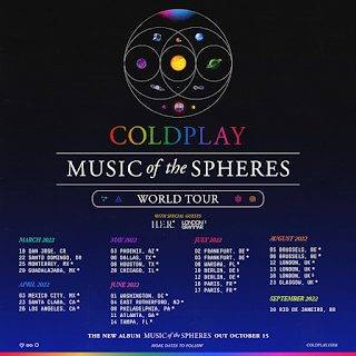 Coldplay: Gira mundial de 2022 