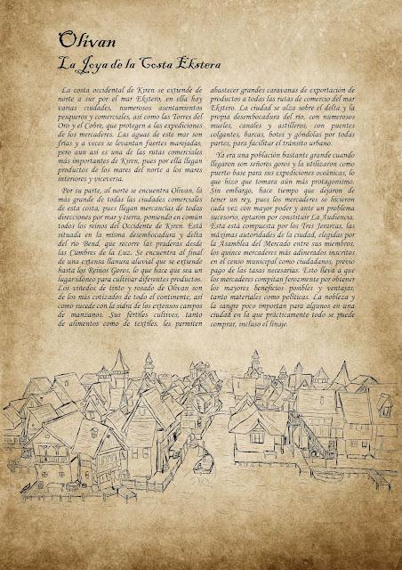 5 localizaciones, 5 semillas de D&D por Carlos M-G