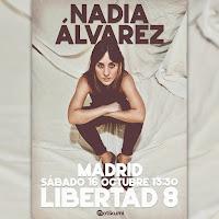 Concierto de Nadia Álvarez en Libertad 8
