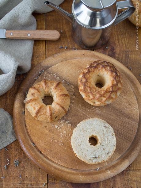 Mini Bundt Cakes de lavanda y aceite de oliva