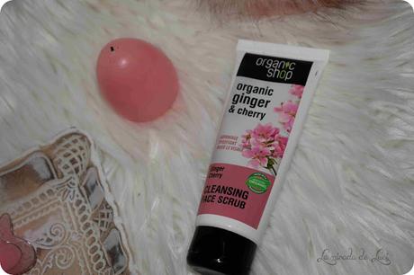 ORGANIC SHOP, exfoliante facial Organic Ginger & Cherry