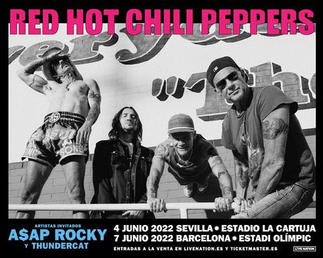 Red Hot Chili Peppers venden 70.000 entradas para sus conciertos en España