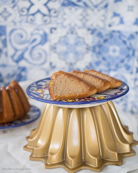 Bundt Cake con compota de manzana