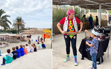 Una fiesta infantil con actividades de ocio y animación