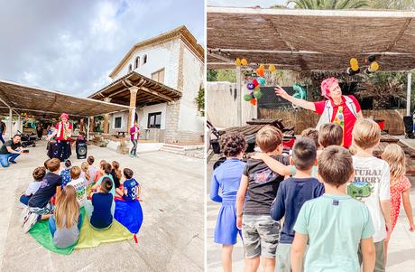 Una fiesta infantil con actividades de ocio y animación