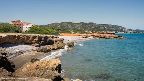 ALCOSSEBER. PLAYA DEL MORO Y CALA ARGILAGA EN SIERRA DE IRTA