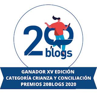 Ganadores de los Premios 20 Blogs en categoría de Crianza y conciliación. Ganadores de los Premios 20 Blogs en categoría de Crianza y conciliación.