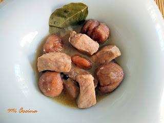 GUISAILLO DE CARNE CON CASTAÑAS