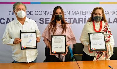 SIGNAN CONVENIO PARA CAPACITAR A MUJERES PRODUCTORAS AGROPECUARIAS SIGNAN CONVENIO PARA CAPACITAR A MUJERES PRODUCTORAS AGROPECUARIAS